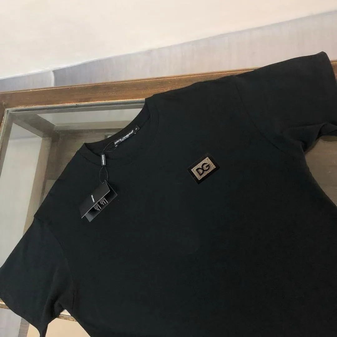 ，Dolce&gabbana Same Style T ！ DG Logo ！ ！ Breathable ， 。Premium ， ！ Same Style！ ：Black White Size：S-xx L